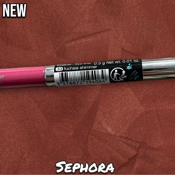 New Sealed SEPHORA COLLECTION Ultimate Gel Waterproof Eyeliner Pencil - 33 fuch - Picture 4 of 7